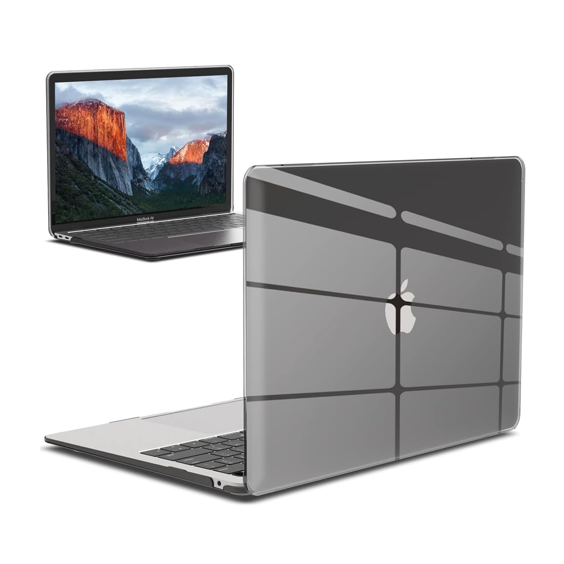 OJOS Compatible with 2022 2021 2020 MacBook Air 13 inch case M1 A2337 A2179 A1932, Plastic Hard Shell Case for Mac Air 13 Retina Display with Touch ID, Crystal Black (B0CNTHR2HX) Amazon Price History, Amazon Price Tracker