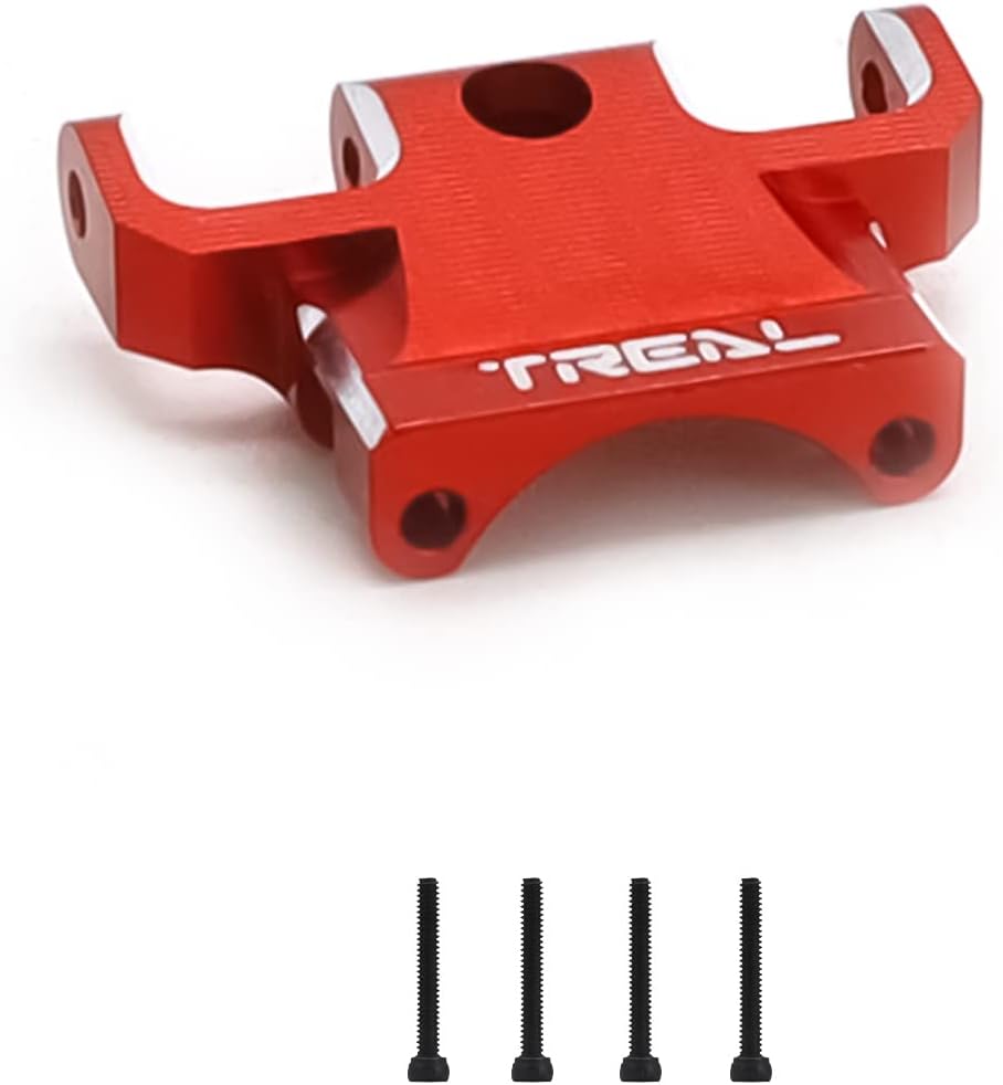 Treal SCX24 Rear Upper Links Mount Alu#7075 for Axial SCX24 Deadbolt C10 Gladiator Bronco (Blue) image 4