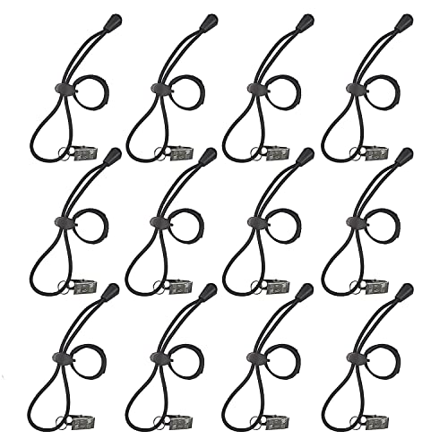 Pince de Serrage Backdrop Clamp Clip,12 pièces Support de Fond Clips pour Photo Studio Photographie Toile Création ou Utilisation à Domicile Noir
