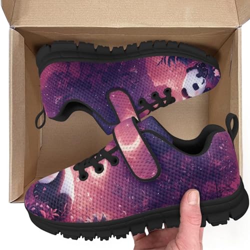 Boys Girls Sneakers,Children's One Strap Sneakers with Non-Slip Sole, Comfortable Cycling Footwear,Size 11 to 153