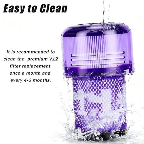 Filtre de rechange V12 pour Dyson Detect Slim, conception durable type 971517-01