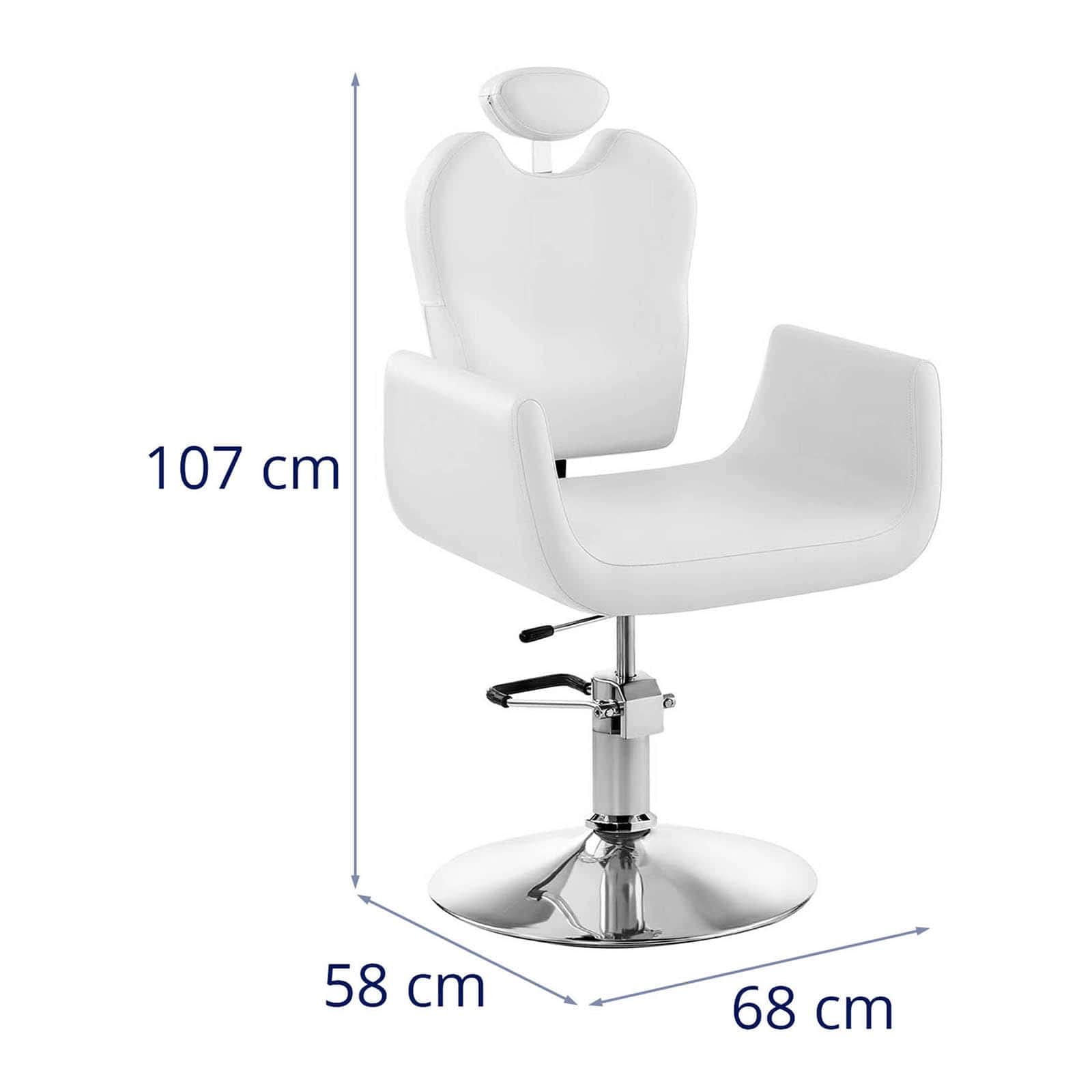 Physa - LIVORNO WHITE - Sedia da barbiere - bianco