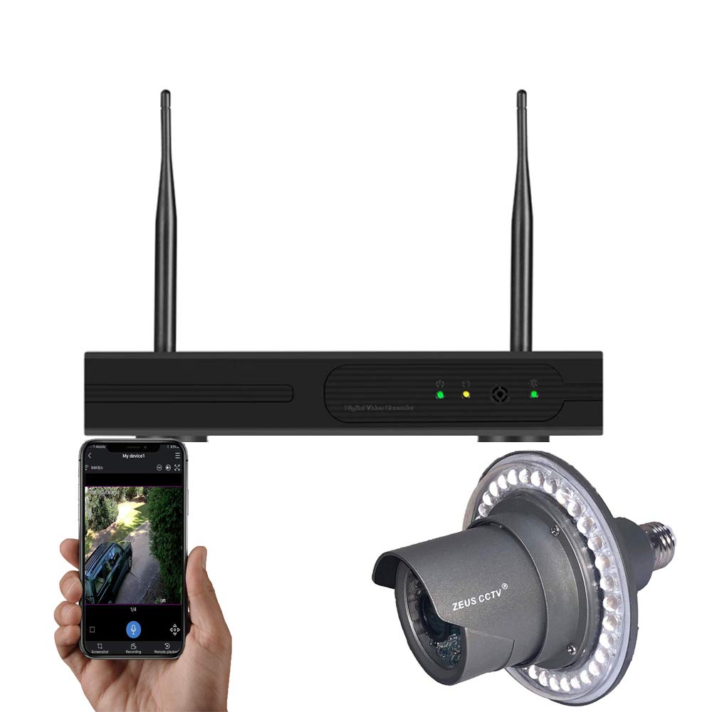 Amazon.com : Zeus Pro Series WiFi Floodlight Home Security Camera