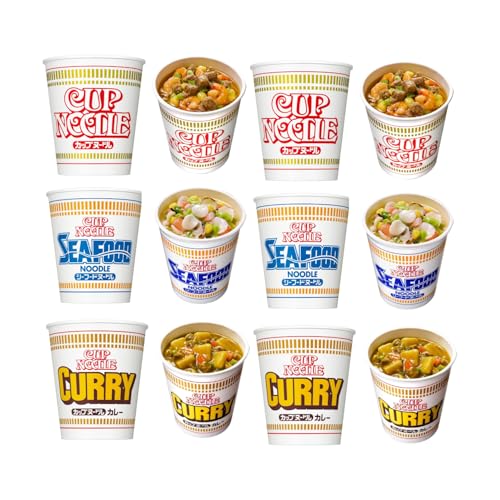 日清 カップヌードル 3種12食 詰め合わせ レギュラー シーフード カレー 食べ比べセット まとめ買い