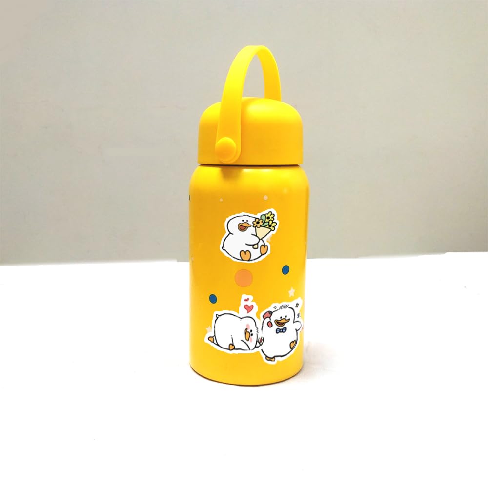 50Pcs Cute Duck Stickers - Waterproof Vinyl Decals For Water Bottles, Laptops, Skateboards, Gifts For Kids & Teens