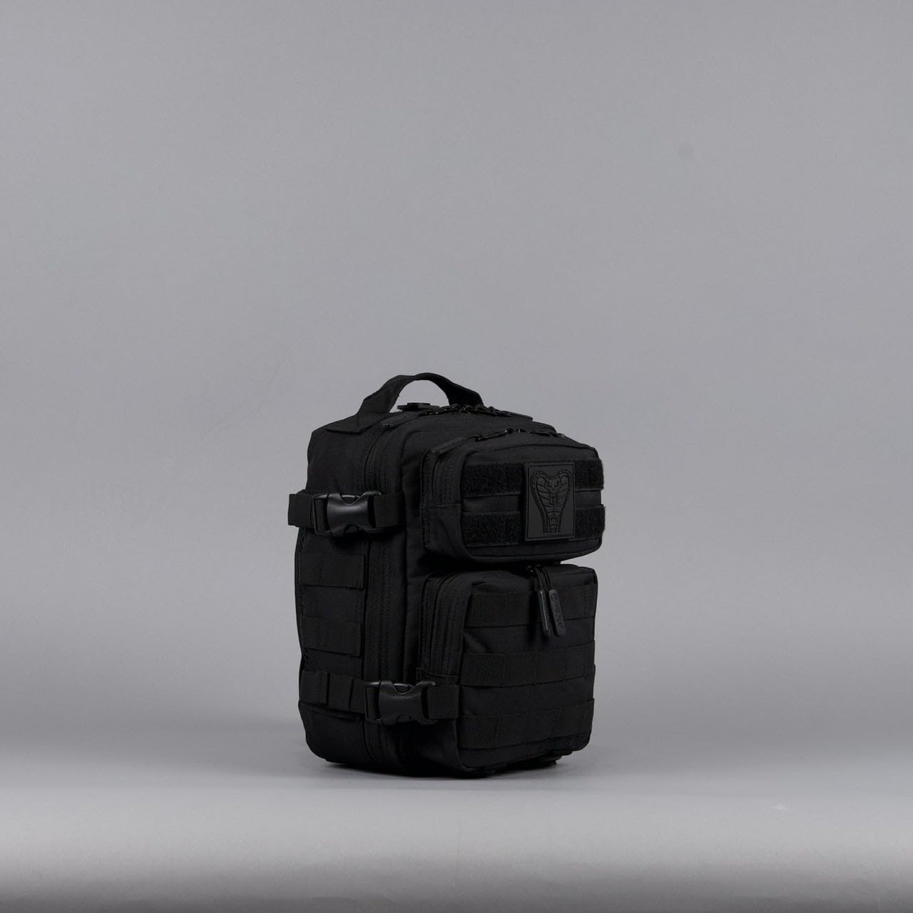 WOLFpak 9L Mini Tactical Backpack for Men & Women | Compact, Small Everyday Carry Bag for Gym, School, Travel | Durable, Water-Resistant Daypack with Molle System and Patch Panel (Black Venom)