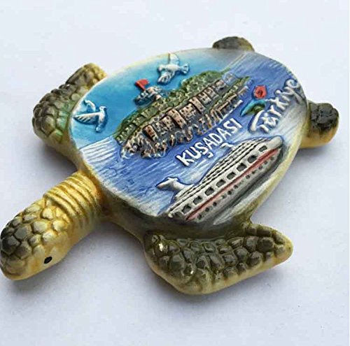 Bahamas Palau Giamaica Ocean Style 3D Tartaruga Magnete per Frigorifero Souvenir turistici Resina Magnetica Frigorifero Magnetico Magnete Casa e Cucina Decorazione Collezione Regalo