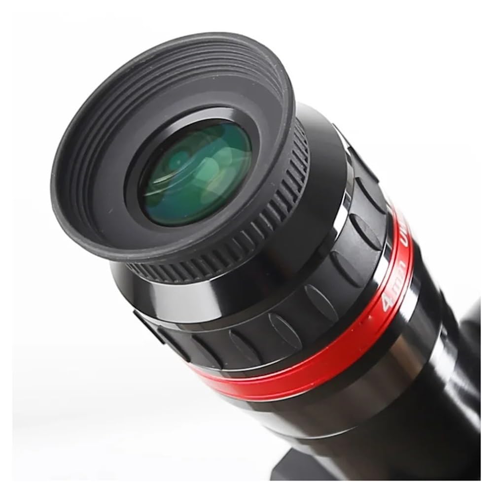 82-stopniowy szerokokątny okular, okular FMC 4 mm, 7 i 16, akcesoria do teleskopu astronomicznego 1,25 cala części do teleskopu astronomicznego (82-4mm)