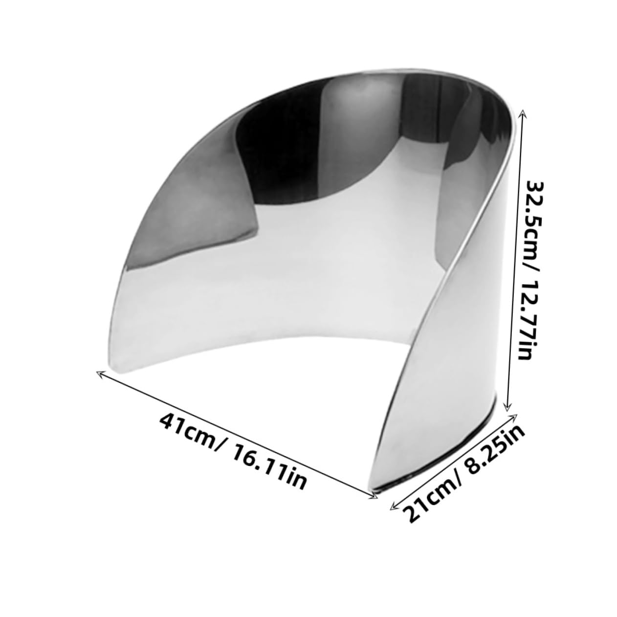 HEALLILY Chopping Board Baffle Shield Compact Kitchen Oil Splatter Guard Easy to Clean Cutting Board Barrier for Cooking Prevents Dirt Residue Space Saving Design Kitchen