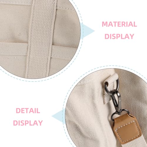 Bolso de lona para mujer versátil y resistente con secciones para el día a día 3
