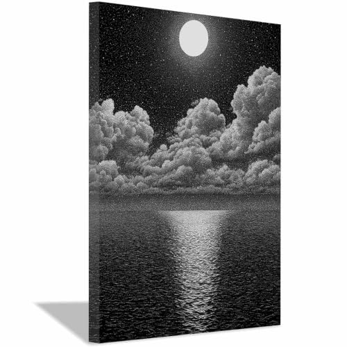 Toile murale decoration pour grand mur vide HOQIU 60x80