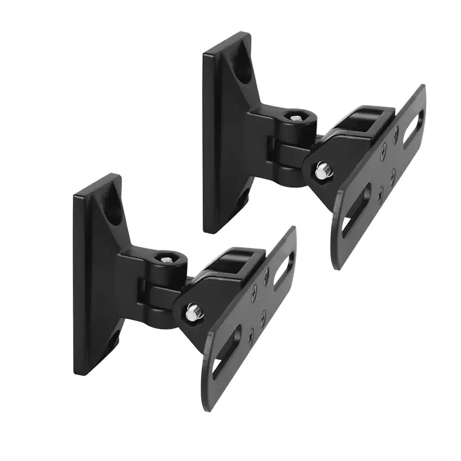 Soporte de Altavoz Soporte de audio Soporte de montaje en pared de altavoz Soporte de montaje en pared de sonido envolvente Suspensión de altavoz universal 1 par Soporte Multimedia Estanterías Audio-V