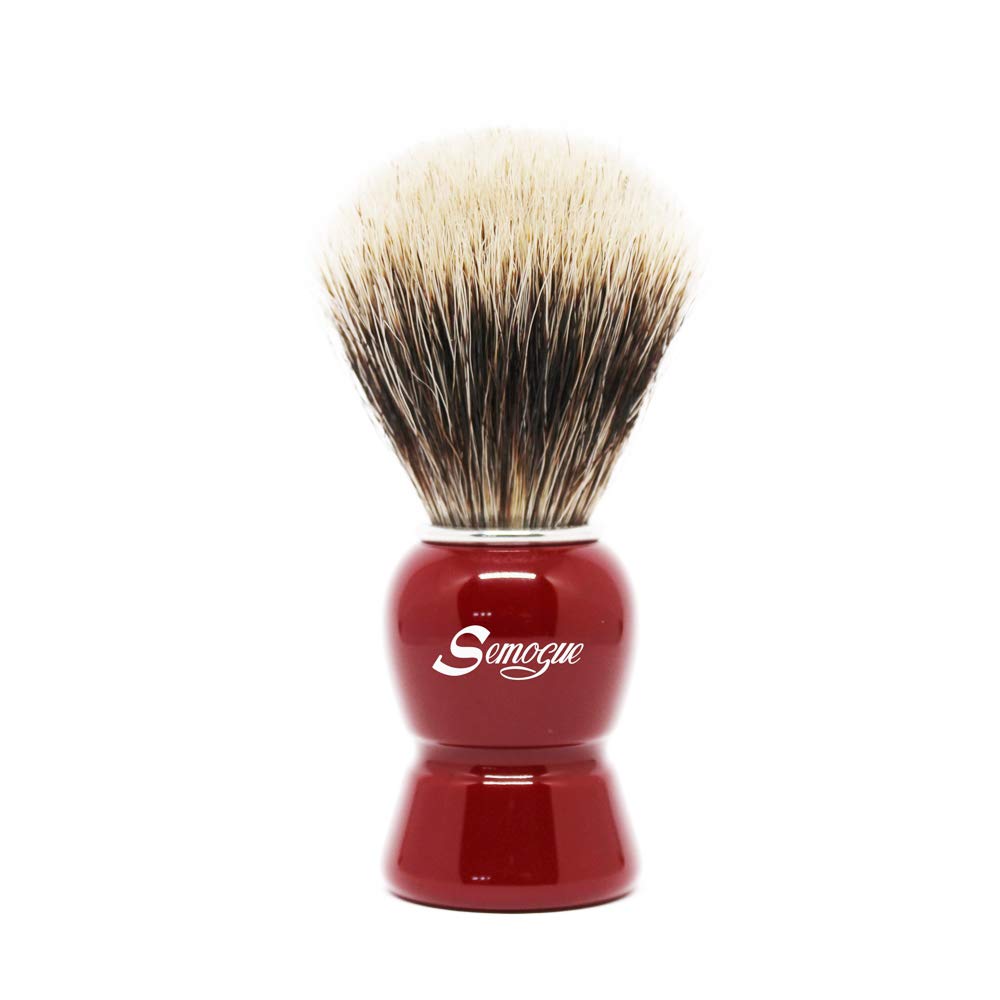 Semogue Galahad C3 - Pennello da Barba a 2 Bande, Singolo, Standard