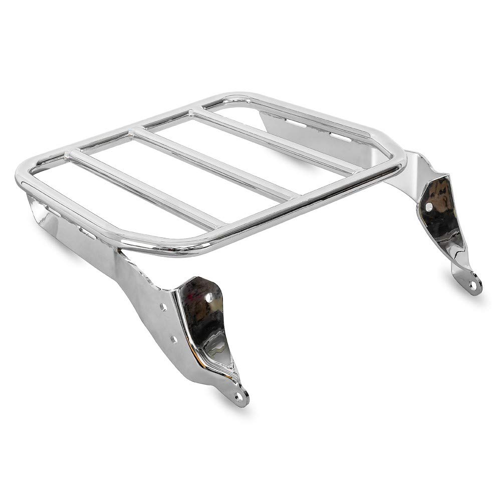 Portapacchi per Sissy Bar Compatible para Harley Davidson Fat Bob / 114 18-25 Cromo