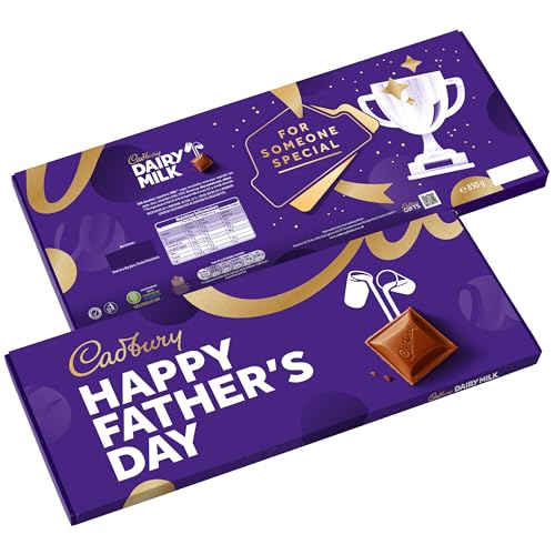 Cadbury Dairy Milk Chocolate Happy Fathers Day Giant 850g Bar