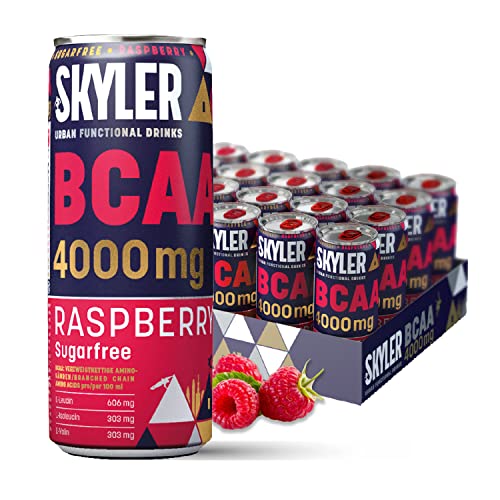 BCAA Drink - RTD - Raspberry - 330 ml can