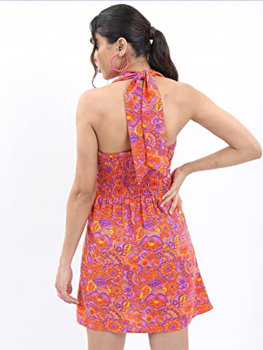 Image of Ketch Women Regular Fit Printed Sleeveless Dress