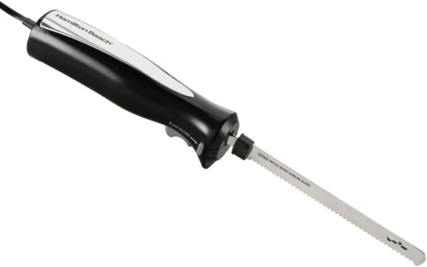 Hamilton Beach Electric Knife Set with Storage Case, Black,74275ZC