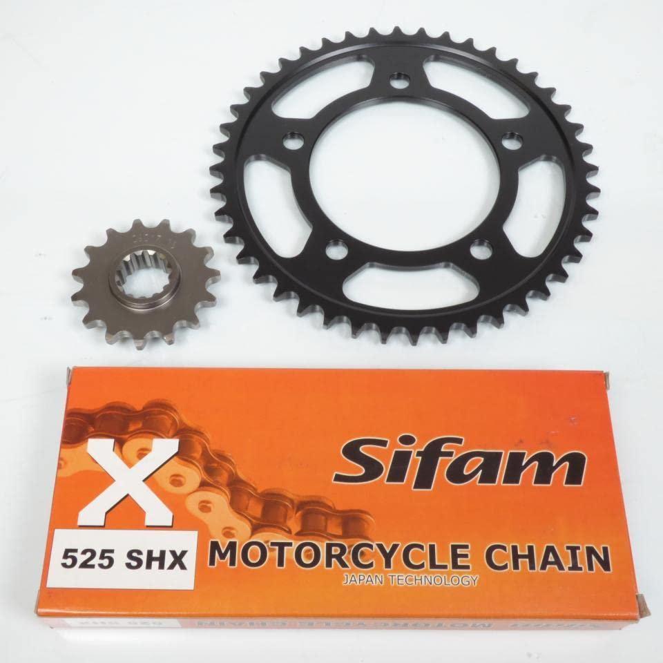 Kit chaîne Sifam Honda 600 CBR pour longues balades 15X44