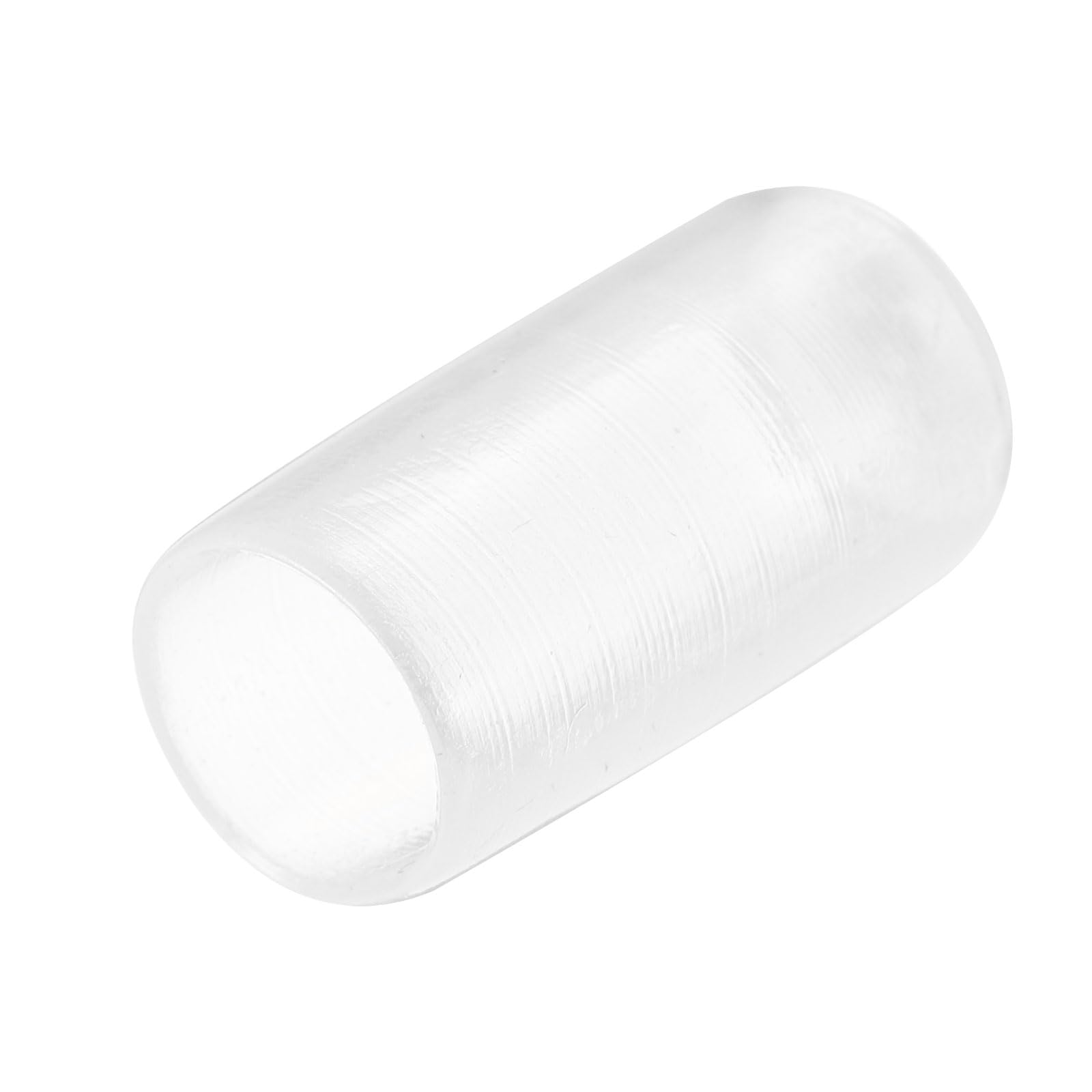 uxcell 20pcs Rubber End Caps 9.5mm(3/8") ID Vinyl PVC Round Tube Bolt Cap Cover Screw Thread Protectors Clear