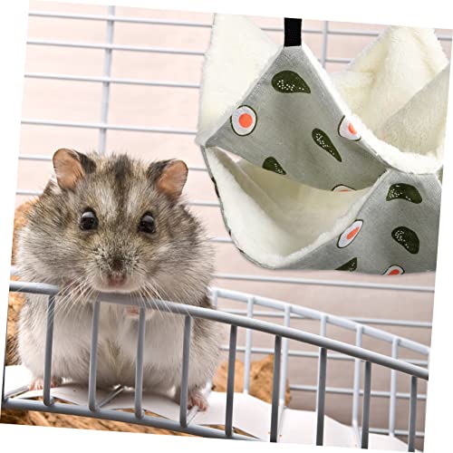 Ipetboom 10 Pçs Rede Cobaia Cama Hamster Acessórios Gaiola Furão Cobaia Esconderijo Gaiola De Rato A
