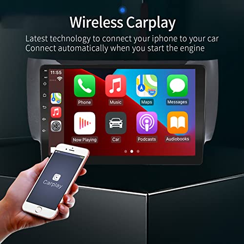 for 2013-2017 Nissan Sentra Radio,Built-in Carplay&Android Auto 2G RAM 32G ROM Android 10.1 Car Radio Stereo Navigation Bluetooth Touch Screen Car Multimedia Radio - Thumbnail 3