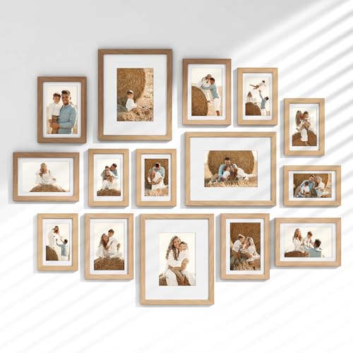Venusmiles 15-Pack Oak Frame Set