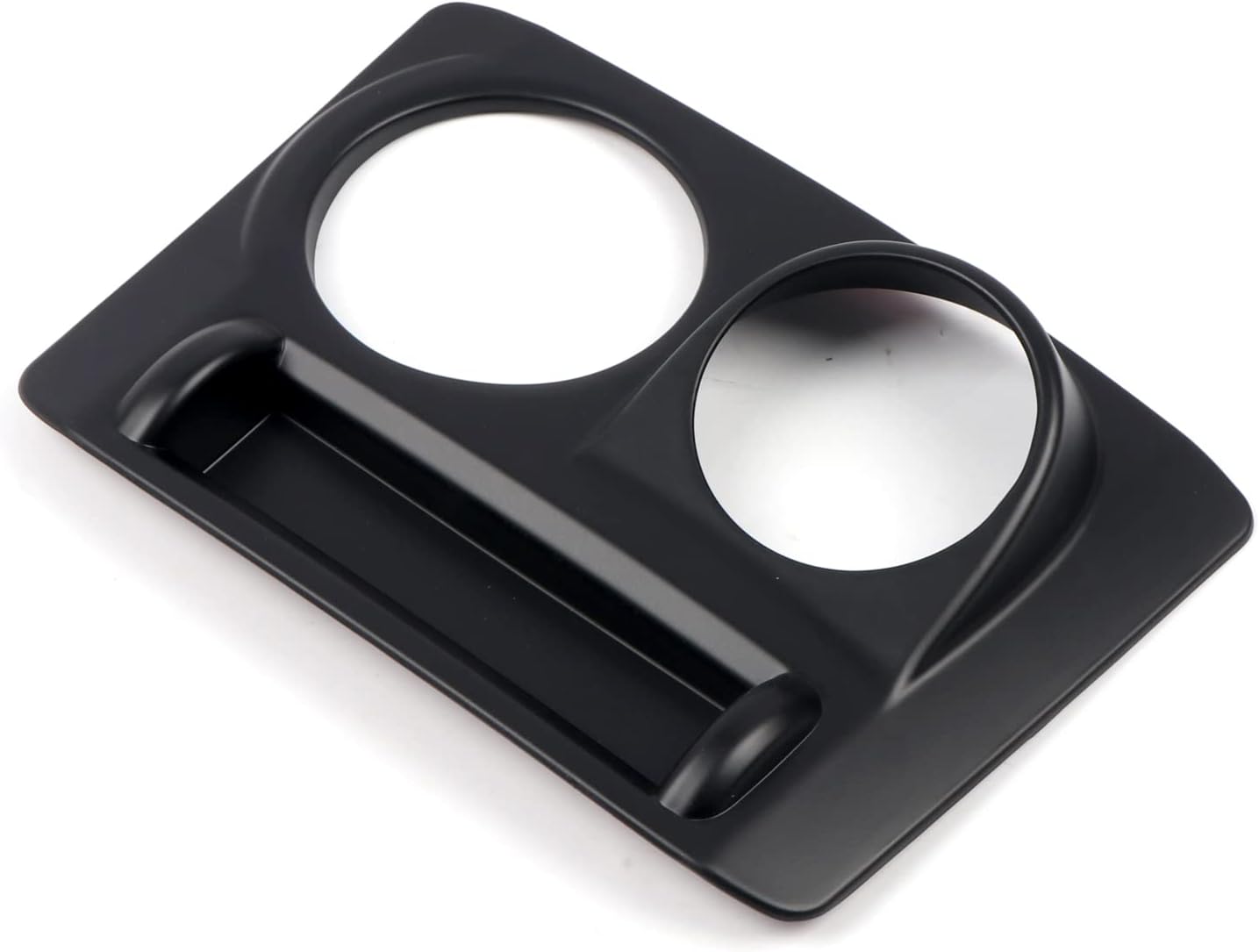 HIGH FLYING for Toyota 4Runner 2010-2024 Car Accessories Center Shift Gear Console Cigarette Lighter Cover Trim Matte Black ABS 1PC