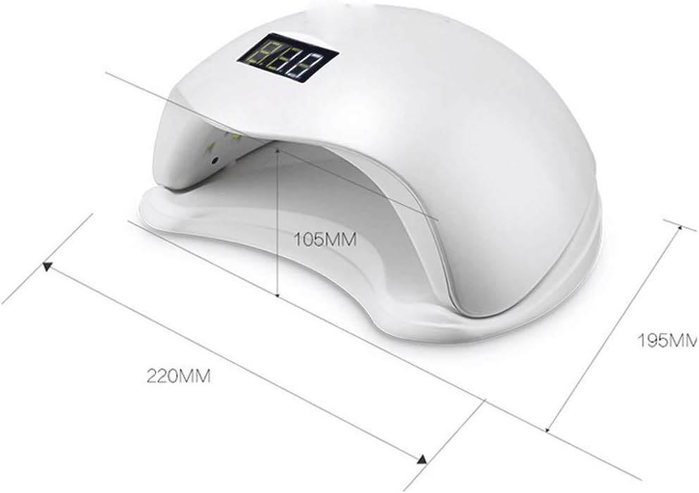 Nail lamp-Salon Quality Professional Gel Lamp, Automatic Sensor Nail Art Tools for Fingernail and Toenail