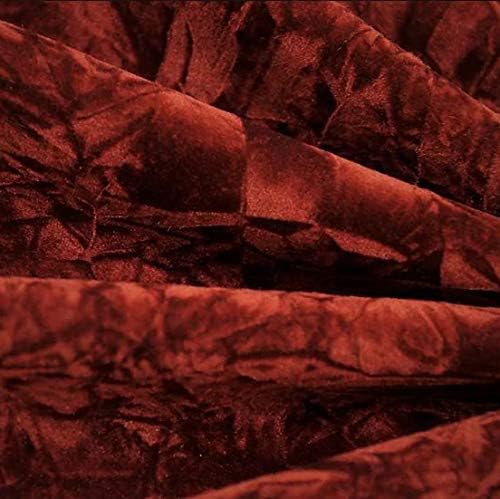 Miniatura 2 de Tela de tapicería de terciopelo de color burdeos de The Yard