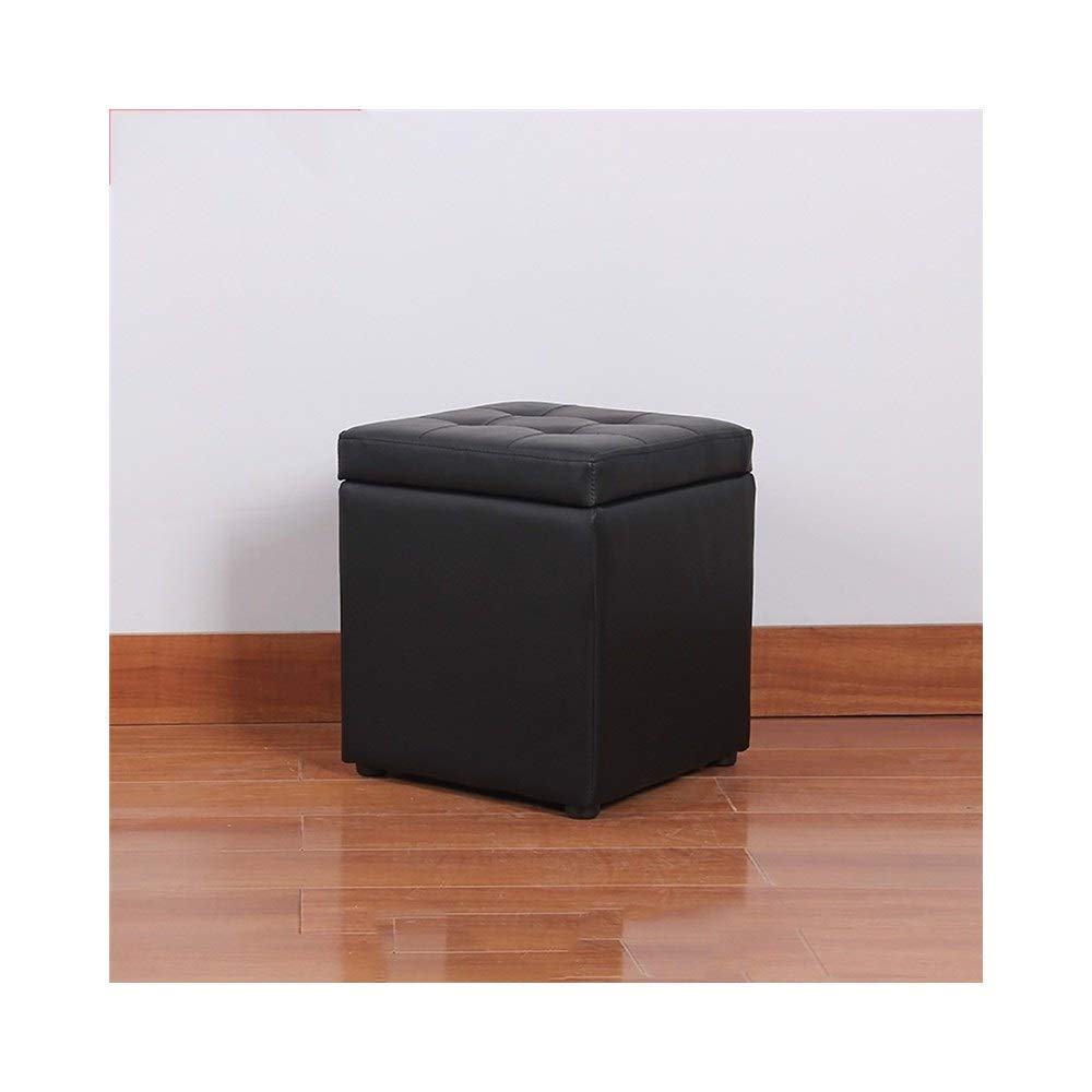 Tabouret carré de salle d'essayage design élégant pour boutique et dressing