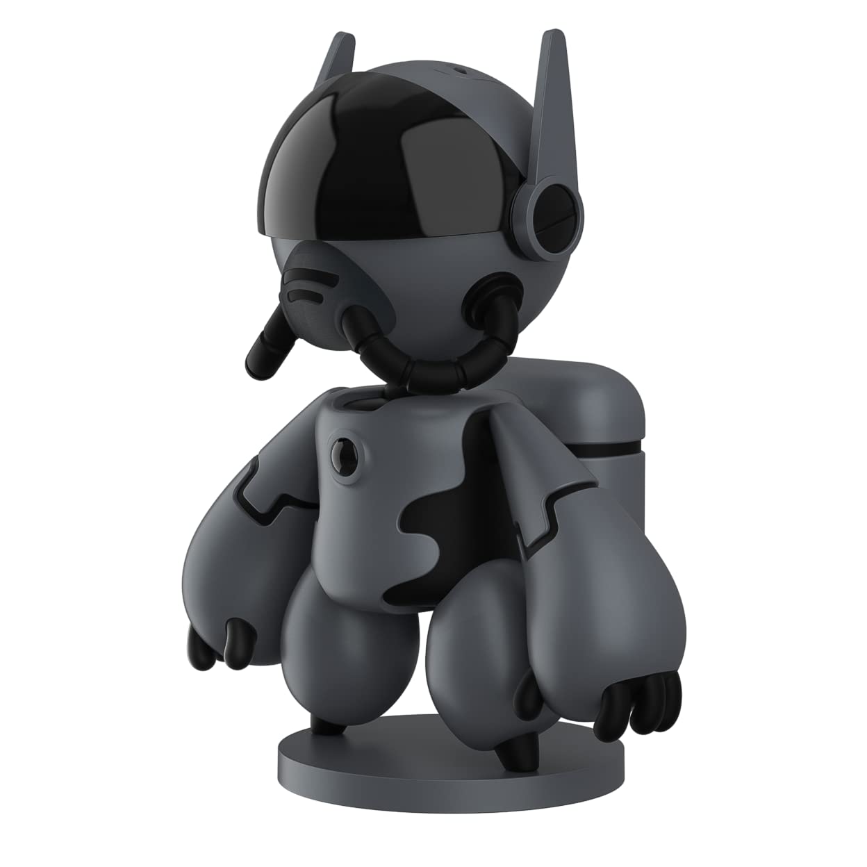 JOYWAY wireless space robot IP camera with two-way voice, high-definition pixels, long standby, human body detection, intelligent push, support SD card, mobile phone recording (Black)