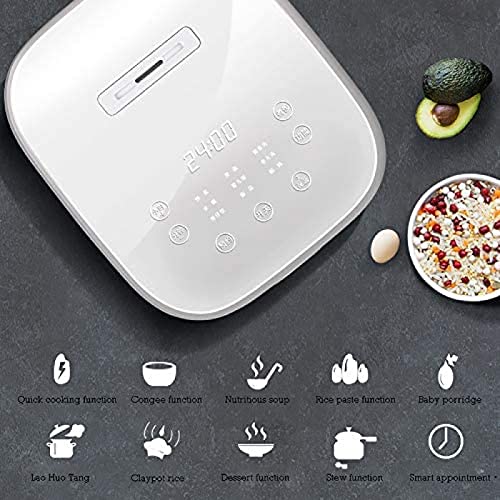 Panela De Arroz Com Controle De Toque E Cozinha A Vapor Aperfeiçoada Panela De Arroz Automática Anti
