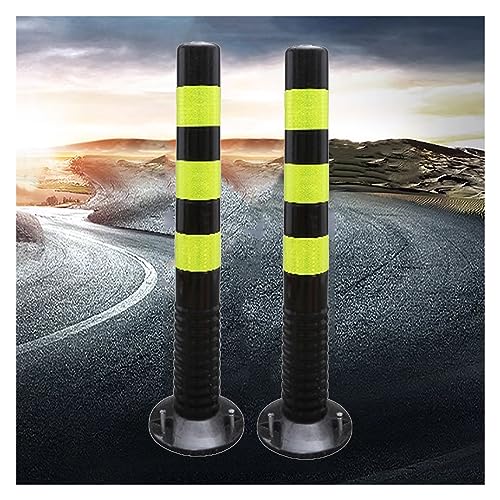 SnamicE 29 Zoll hohe Verkehrsleitkegel, Verkehrsleitpfosten, 2 Stück/Flexible Verkehrsleitpfosten, â€¦ – Miniatur
