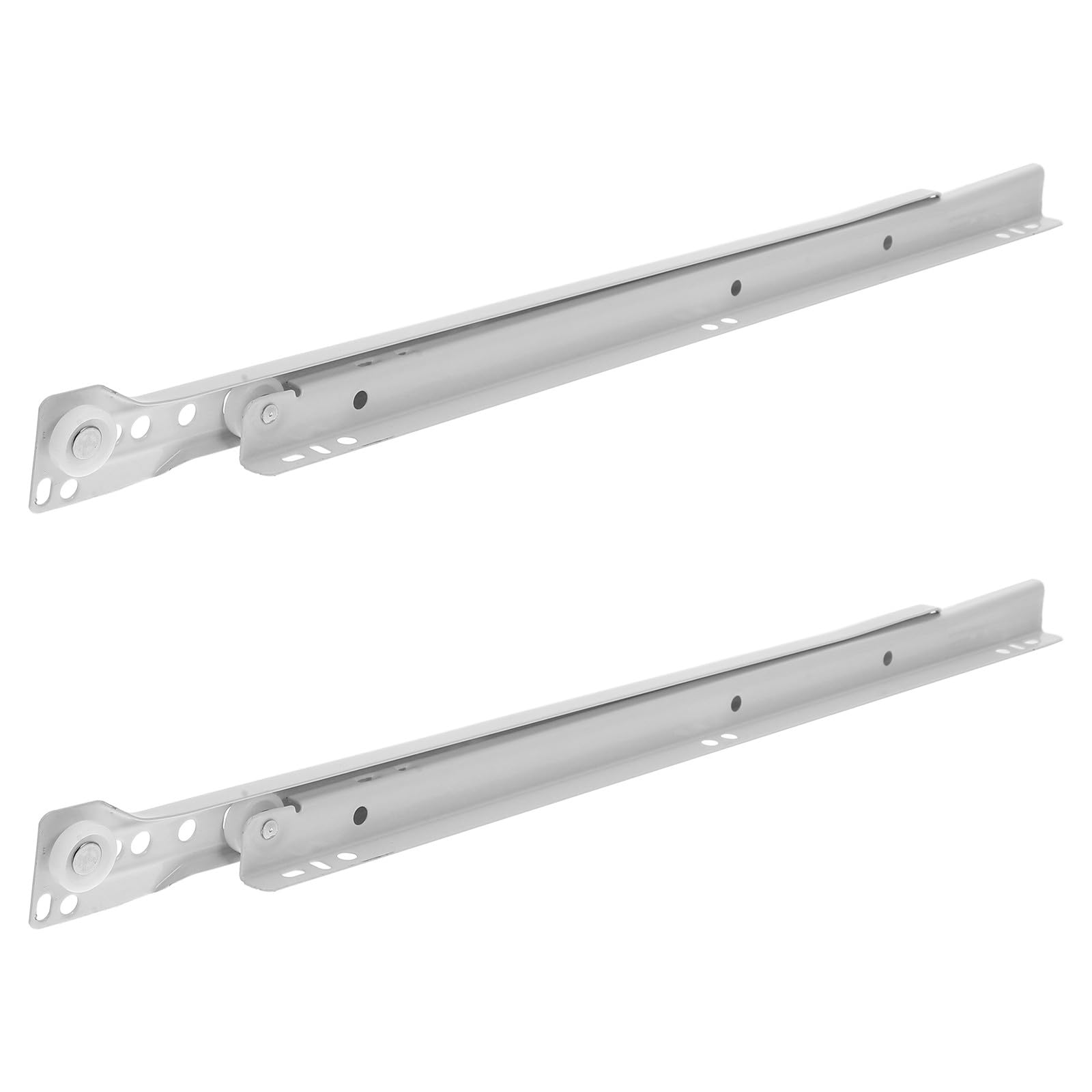 Correderas para cajones SOLUSTRE de extensión completa, 2 piezas de acero para armarios