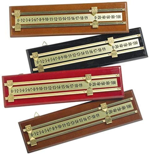 OUTLAW Anzeigetafel aus gebeiztem Holz, Weinrot Cover