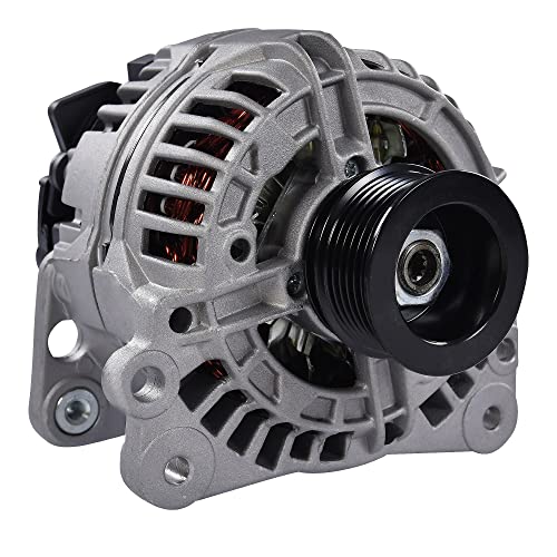 ATEC GERMANY 1x Lichtmaschine 14V 90A Kompatibel mit A udi A2, SEAT LEON, TOLEDO, SKODA FABIA 1, OCTAVIA 1, OCTAVIA 2, VW BORA, GOLF 4, GOLF PLUS 5, LUPO, NEW BEETLE,