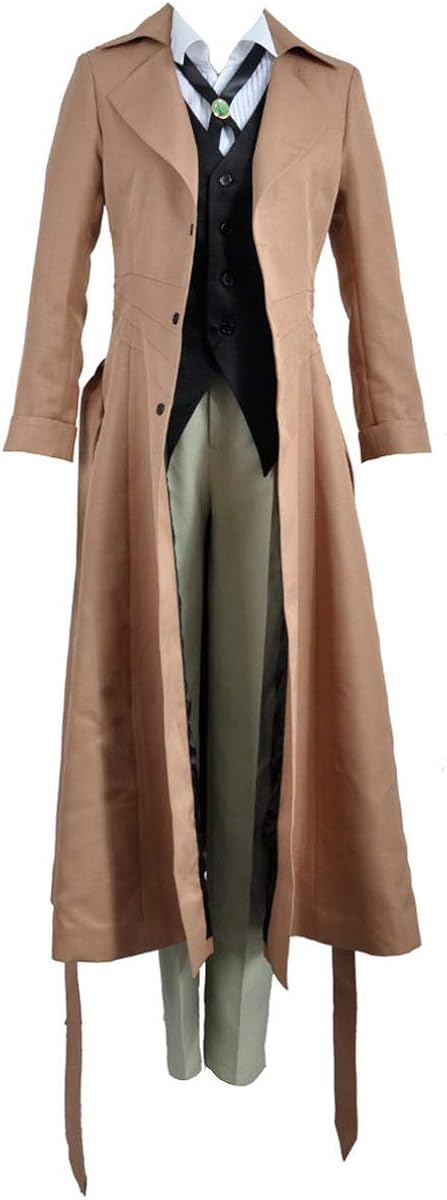 MIAOCOS Bungo Stray Dogs Cosplay Costume Halloween Christmas Outfit for Adult Men Women