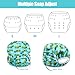 wegreeco Baby & Toddler Snap One Size Adjustable Reusable Baby Swim Diaper (Diving, Ocean, Turtle, Large, 3 Pack)