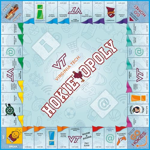 Virginia Tech Va Techopoly Juego de Mesa Educativo miniatura 2