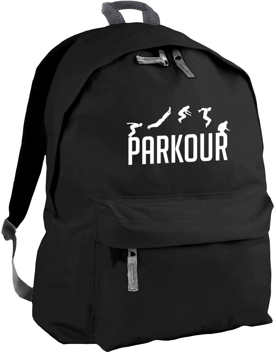 Hippowarehouse Parkour backpack ruck sack Dimensions: 31 x 42 x 21 cm Capacity: 18 litres