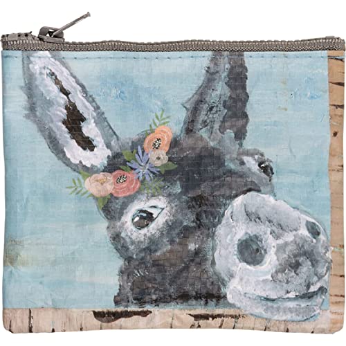 Primitives by Kathy 113444 Donkey Zipper Wallet, Multicolor3