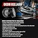 CARORAV TPMS Sensor GM, 4-Pack Tire Pressure Monitoring System Sensor Replacement for GM Chevy GMC Cadillac Buick, 315MHz OE Replaces for 13586335 13581558 13598771 13598772