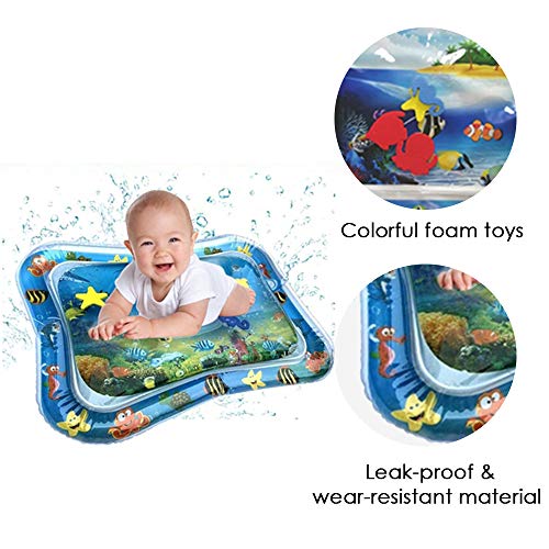 OWSOO Tapete inflável para bebês na água, para crianças de 4 a 6 anos, para crianças de 4 a 6 anos.