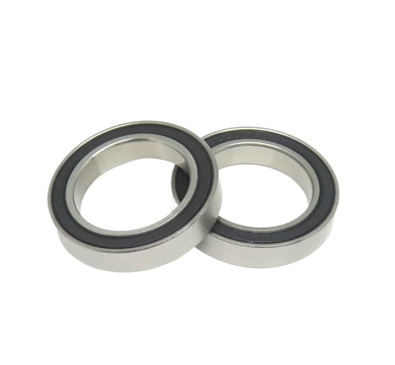 Uszczelka bimetaliczna tarcza mikro łożysko zwykłe 2 szt. S6805C-2RS 25x37x7mm hybrydowe łożyska ceramiczne ze stali nierdzewnej