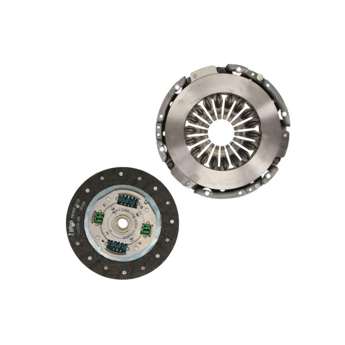 Kit D'embrayage Valeo 826207 - Diamètre 215 Mm Mécanisme Et Disque - Pour Remplacement Complet