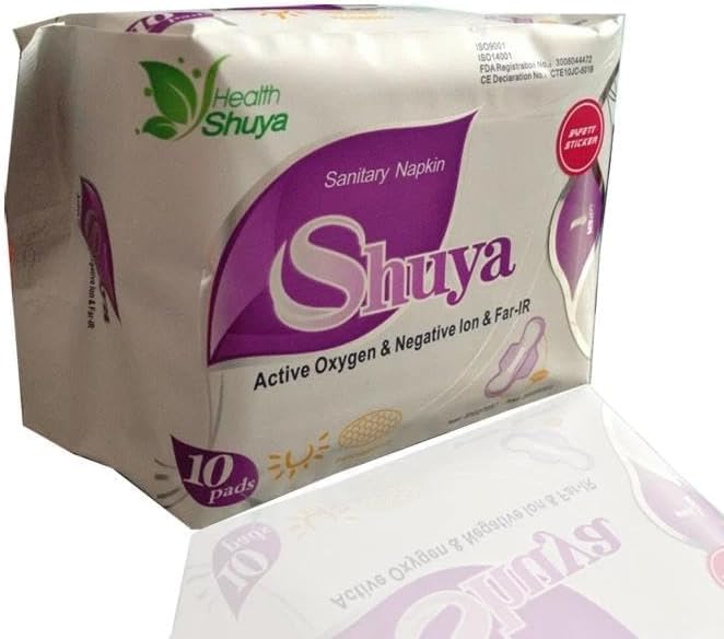 10 confezioni di assorbenti anionici uso diurno prodotto di igiene femminile cotone assorbente sanitario Shuya anione panty Liner