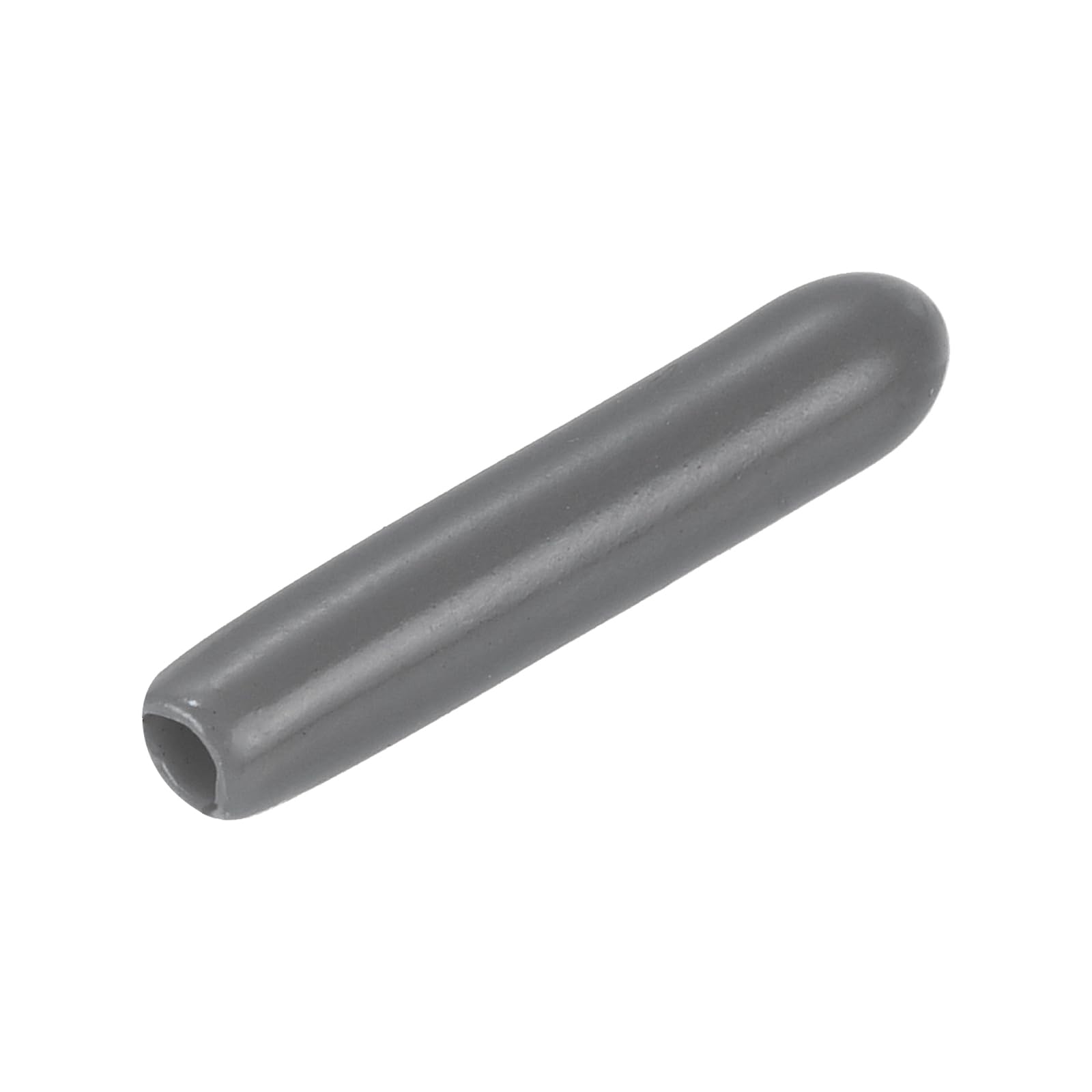 uxcell 20pcs Rubber End Caps 2mm(1/16") ID Vinyl PVC Round Tube Bolt Cap Cover Screw Thread Protectors Dark Grey