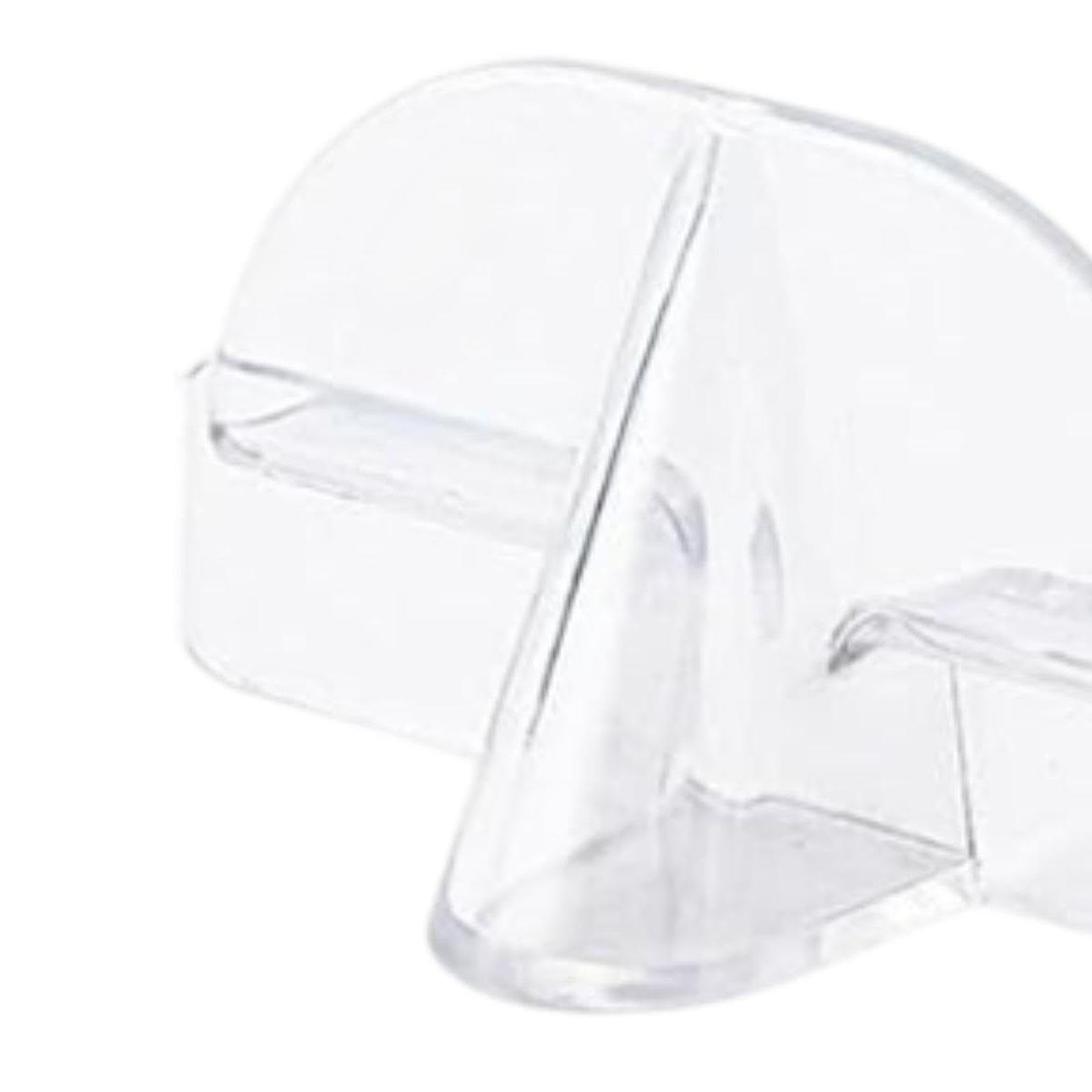 jojomis 6Pcs Wall Mounted Glasses Holder Sunglasses Organizer Space Saving Hanging Eyeglasses Display Rack for Living Room Clear