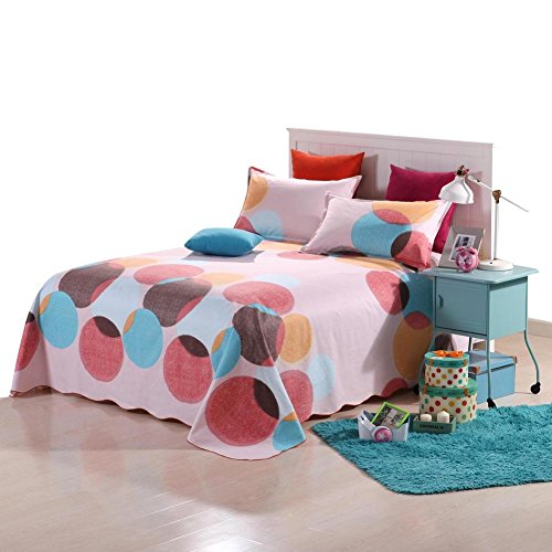 Feuilles de dentelle Vichy pur coton 200x235cm lit double - 3